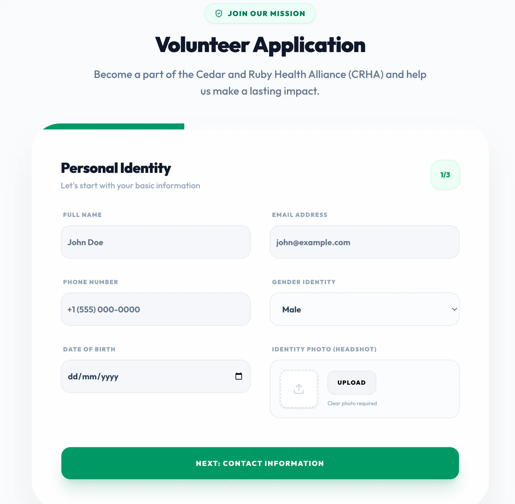 crhalliance Volunteer
